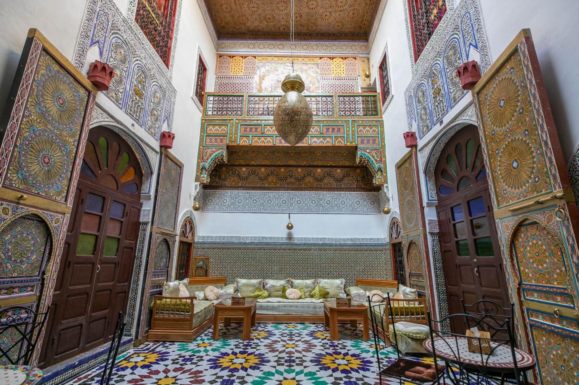 Riad Qamar Fez Exteriör bild
